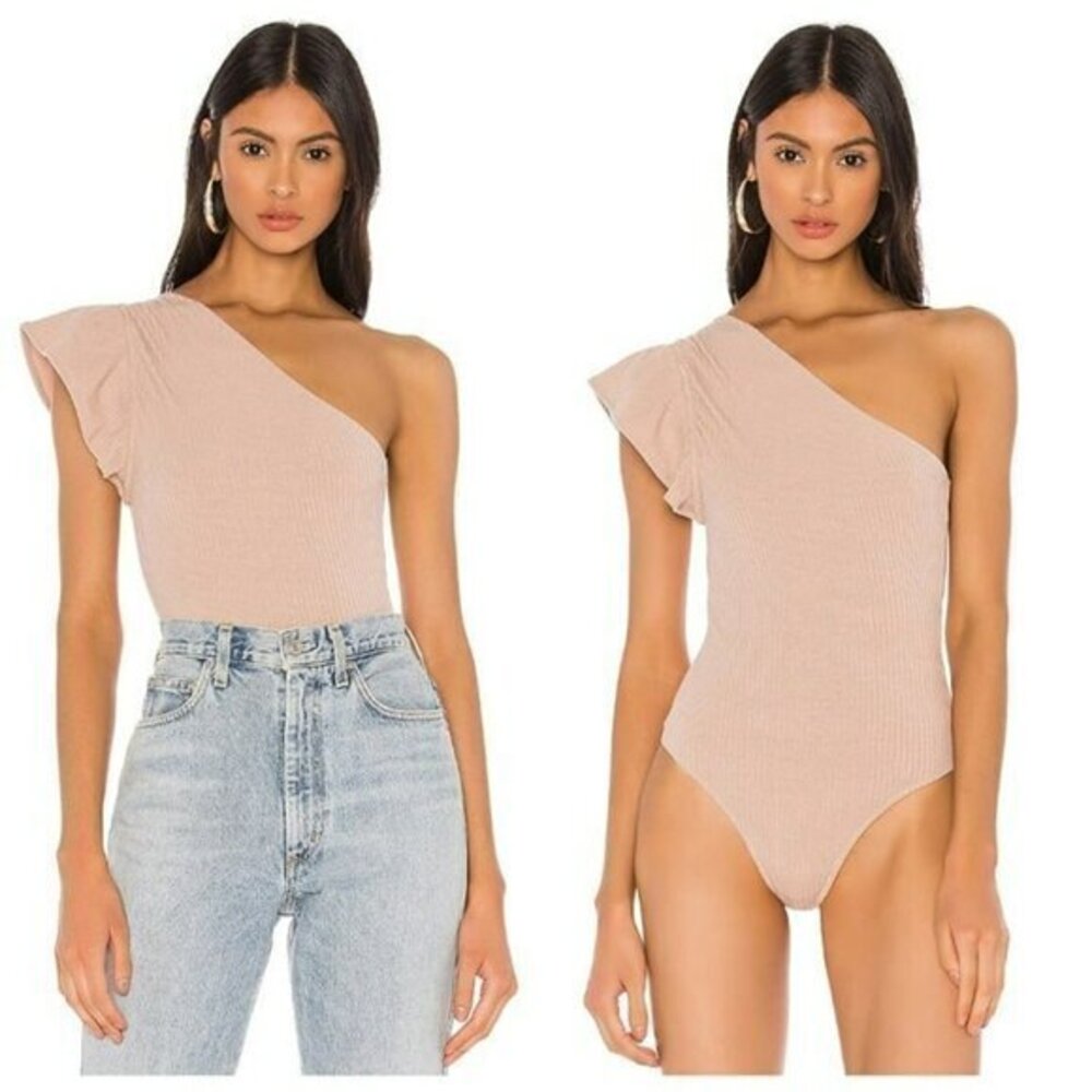 Lovers and Friends Passion Bodysuit - Taupe